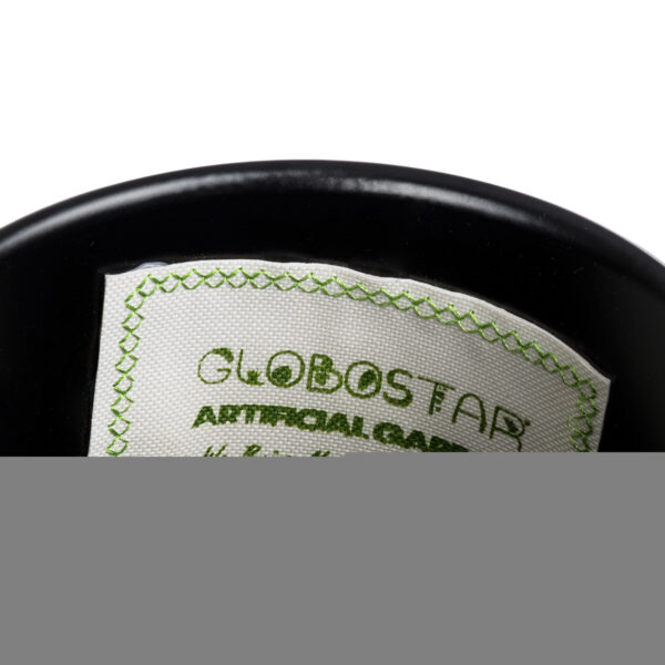 GloboStar® Artificial Garden NISYROS 20487 Κρεμαστό Μεταλλικό Κασπώ Γλάστρα - Flower Pot Μαύρο Φ16cm x Υ52cm - Image 10