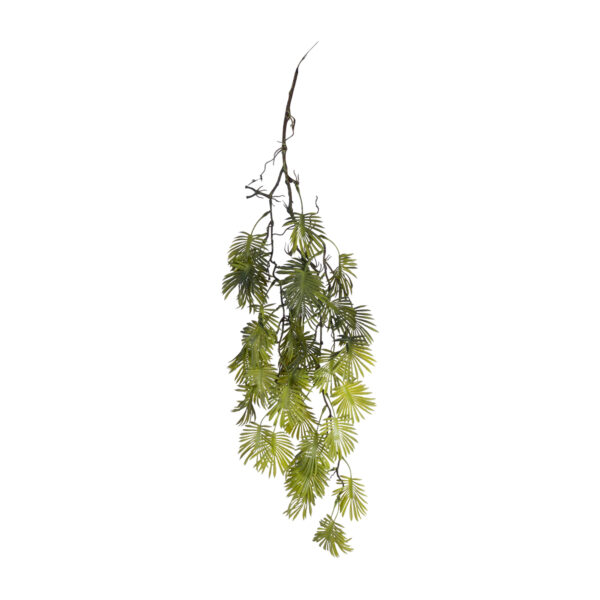 GloboStar® Artificial Garden HANGING FERN 20614 Τεχνητό Διακοσμητικό Κρεμαστό Φυτό Φτέρη Μ30 x Π10 x Υ90cm