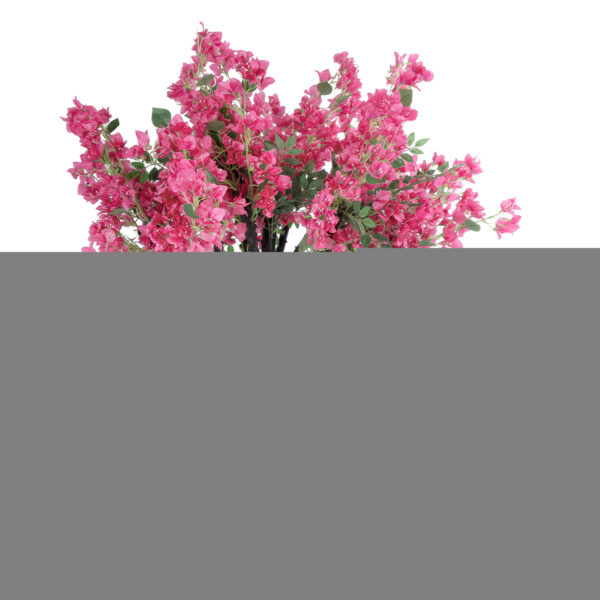 GloboStar® Artificial Garden BOUGAUVILLEA 20668 Τεχνητό Διακοσμητικό Δέντρο με Ανθη Μπουκανβίλιας Φουξ Υ150cm