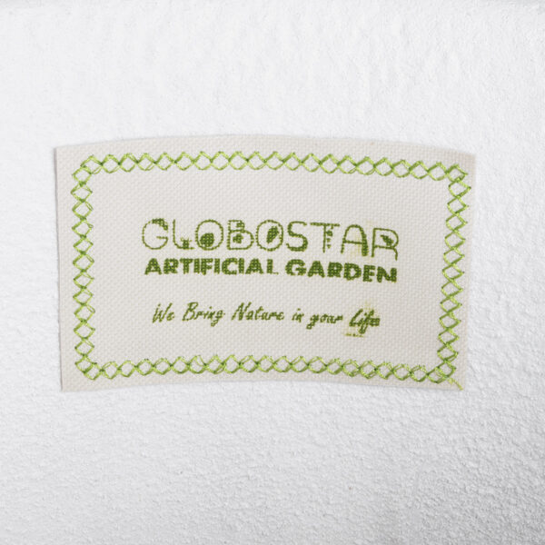 GloboStar® Artificial Garden MARSALA 20736 Επιδαπέδιο Πολυεστερικό Τσιμεντένιο Κασπώ Γλάστρα - Flower Pot Λευκό Φ41 x Υ90cm - Image 8