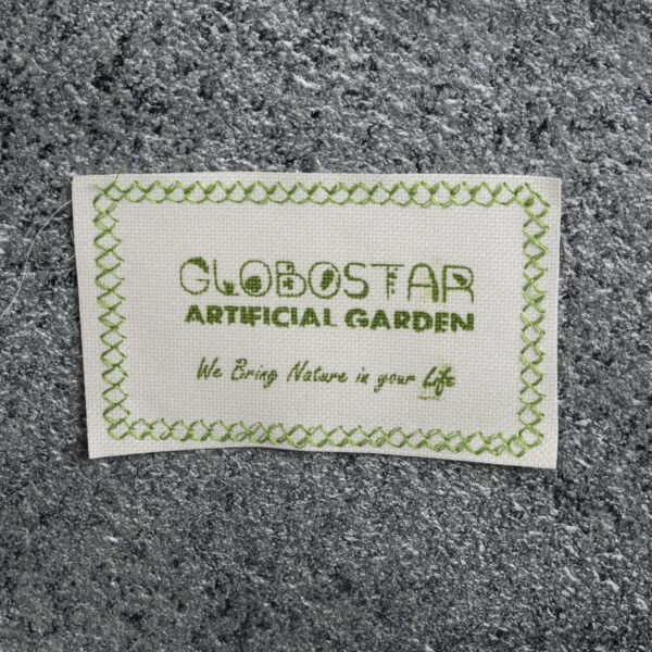 GloboStar® Artificial Garden RONDA 20759 Επιδαπέδιο Πολυεστερικό Τσιμεντένιο Κασπώ Γλάστρα - Flower Pot Γκρι Μ63 x Π41 x Υ47cm - Image 8