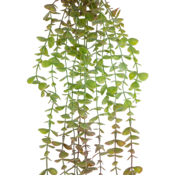 GloboStar® Artificial Garden HANGING EUCALYPTUS 20810 Τεχνητό Διακοσμητικό Κρεμαστό Φυτό Ευκάλυπτος Μ16 x Π9 x Υ105cm - Image 2