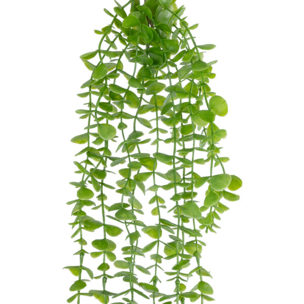 GloboStar® Artificial Garden HANGING EUCALYPTUS 20812 Τεχνητό Διακοσμητικό Κρεμαστό Φυτό Ευκάλυπτος Μ16 x Π9 x Υ105cm - Image 2