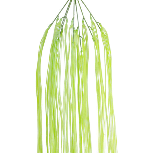 GloboStar® Artificial Garden HANGING GRASS 20813 Τεχνητό Διακοσμητικό Κρεμαστό Φυτό Grass Μ18 x Π4 x Υ81cm - Image 2