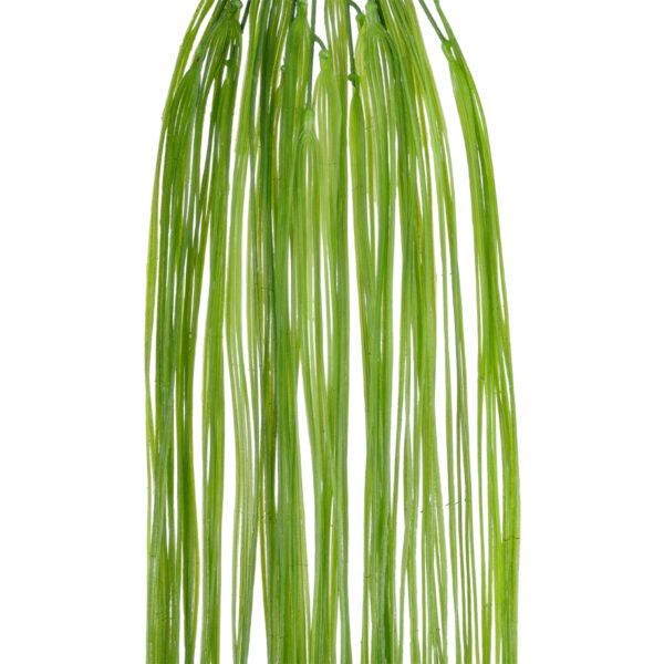 GloboStar® Artificial Garden HANGING GRASS 20814 Τεχνητό Διακοσμητικό Κρεμαστό Φυτό Grass Μ18 x Π4 x Υ81cm - Image 2