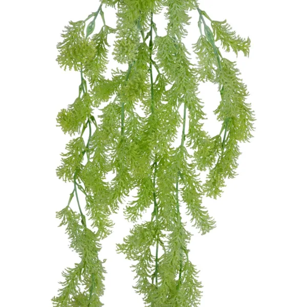 GloboStar® Artificial Garden HANGING CYPRESS 20821 Τεχνητό Διακοσμητικό Κρεμαστό Φυτό Κυπαρίσσι Μ25 x Π15 x Υ80cm - Image 2