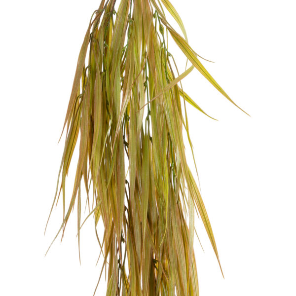 GloboStar® Artificial Garden HANGING CORN GRASS 20824 Τεχνητό Διακοσμητικό Κρεμαστό κλαδί Καλαμπόκι Μ23 x Π10 x Υ91cm - Image 2