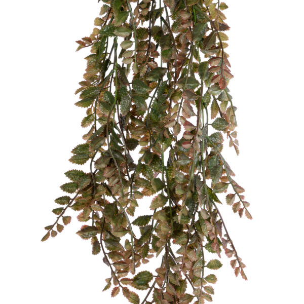 GloboStar® Artificial Garden HANGING FERN BRANCH  20828 Τεχνητό Διακοσμητικό Κρεμαστό κλαδί Φτέρης Μ30 x Π10 x Υ85cm - Image 2