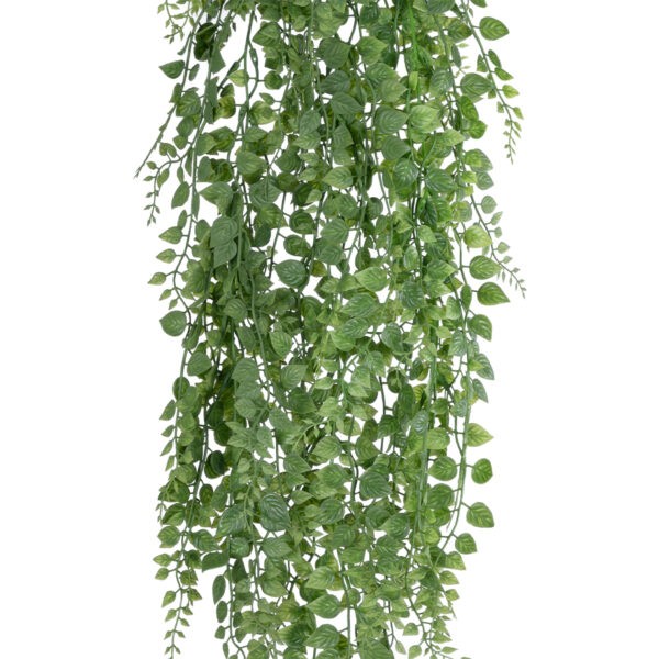 GloboStar® Artificial Garden HANGING ADIANTUM 20837 Τεχνητό Διακοσμητικό Κρεμαστό Κλαδί Αδίαντο Μ20 x Π6 x Υ90cm - Image 2