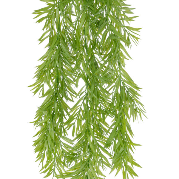 GloboStar® Artificial Garden HANGING BARLEY 20857 Τεχνητό Διακοσμητικό Κρεμαστό Φυτό Κριθάρι Μ26 x Π15 x Υ81cm - Image 2