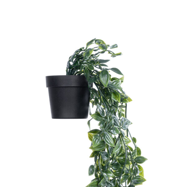 GloboStar® Artificial Garden HANGING DATURA 20865 Τεχνητό Κρεμαστό Διακοσμητικό Φυτό Δατούρα  Φ26 x Y80cm - Image 3