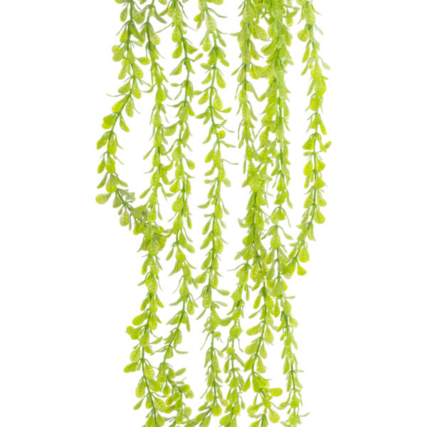 GloboStar® Artificial Garden HANGING MYRTLE 20881 - Τεχνητό Κρεμαστό Διακοσμητικό Φυτό Μυρτιά Φ21 x Y80cm - Image 2