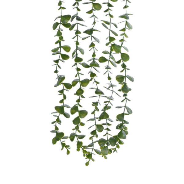 GloboStar® Artificial Garden HANGING EUCALYPTUS LEAF 20884 - Τεχνητό Κρεμαστό Διακοσμητικό Φυτό Φύλλα Ευκάλυπτου Φ17 x Y60cm - Image 2