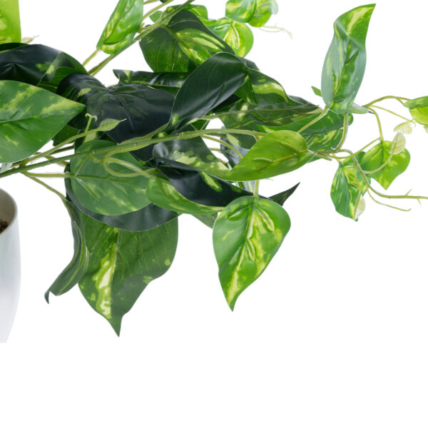 GloboStar® Artificial Garden POTHOS PINEAPPLE 20885 Τεχνητό Διακοσμητικό Φυτό Πόθος Ανανά Φ60 x Υ33cm - Image 2