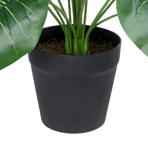 GloboStar® Artificial Garden PHILODENDRON PLANT 20910 Διακοσμητικό Φυτό Φυλλόδεντρο Φ70 x Υ75cm - Image 3