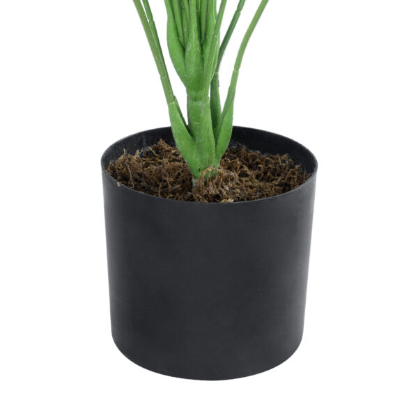 GloboStar® Artificial Garden BANANA ZEBRA PLANT 20919 - Διακοσμητικό Φυτό Μπανανιά Ζέβρα Φ78 x Υ80cm - Image 3