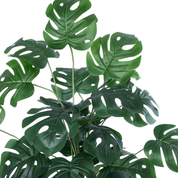 GloboStar® Artificial Garden MONSTERA PLANT 20923 - Διακοσμητικό Φυτό Μονστέρα Φ80 x Υ80cm - Image 2