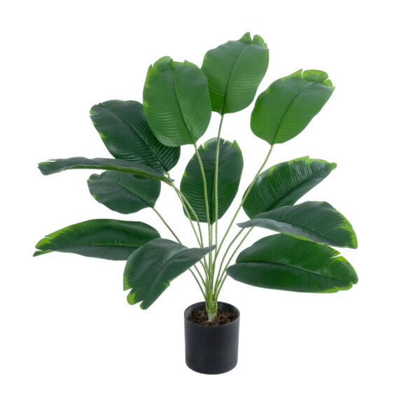 GloboStar® Artificial Garden BANANA PLANT 20927 - Διακοσμητικό Φυτό Μπανανιά Φ70 x Υ55cm