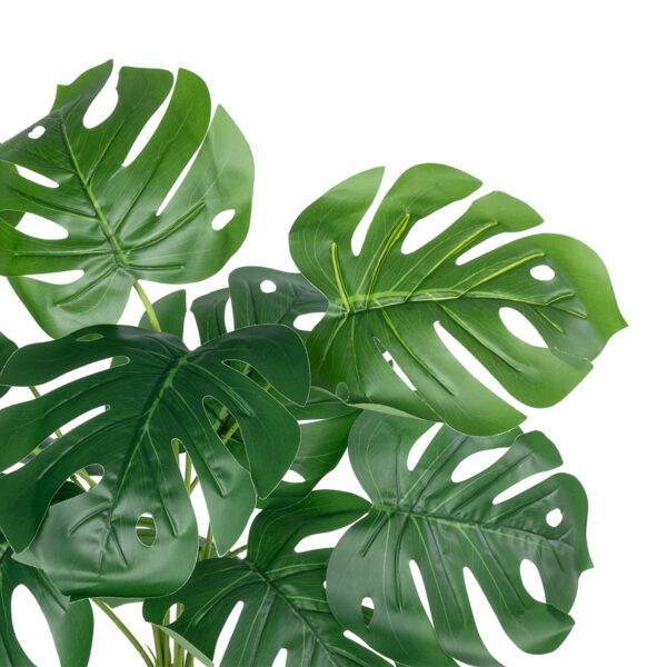 GloboStar® Artificial Garden MONSTERA PLANT 20934 - Διακοσμητικό Φυτό Μονστέρα Φ62 x Υ55cm - Image 2