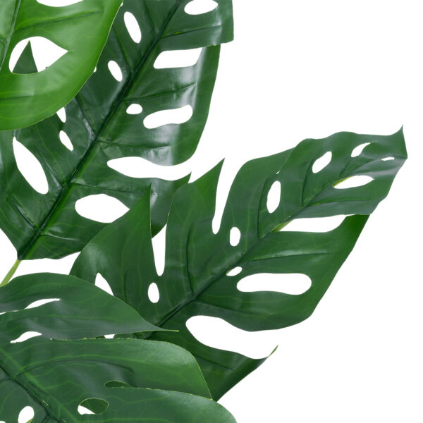 GloboStar® Artificial Garden MONSTERA PLANT 20937 - Διακοσμητικό Φυτό Μονστέρα Φ90 x Υ80cm - Image 2