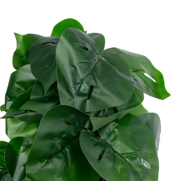 GloboStar® Artificial Garden  MONSTERA PLANT 20945 - Διακοσμητικό Φυτό Μονστέρα Φ40 x Υ33cm - Image 3