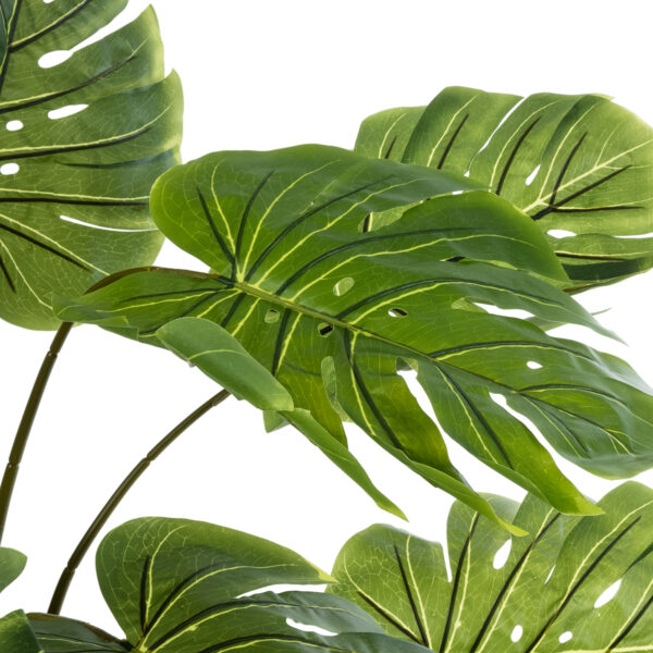 GloboStar® Artificial Garden MONSTERA 20973 - Τεχνητό Διακοσμητικό Φυτό Μονστέρα Φ120 x Υ140cm - Image 2