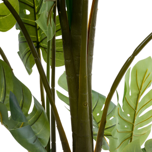 GloboStar® Artificial Garden MONSTERA 20973 - Τεχνητό Διακοσμητικό Φυτό Μονστέρα Φ120 x Υ140cm - Image 3