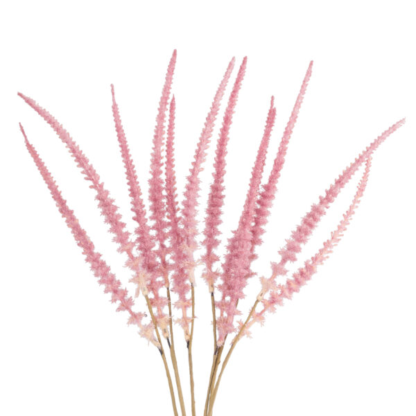 GloboStar® Artificial Garden PALE PINK SAGE BOUQUET 21090 Τεχνητό Διακοσμητικό Μπουκέτο Στάχι Απαλό Ροζ Y50cm - Image 2