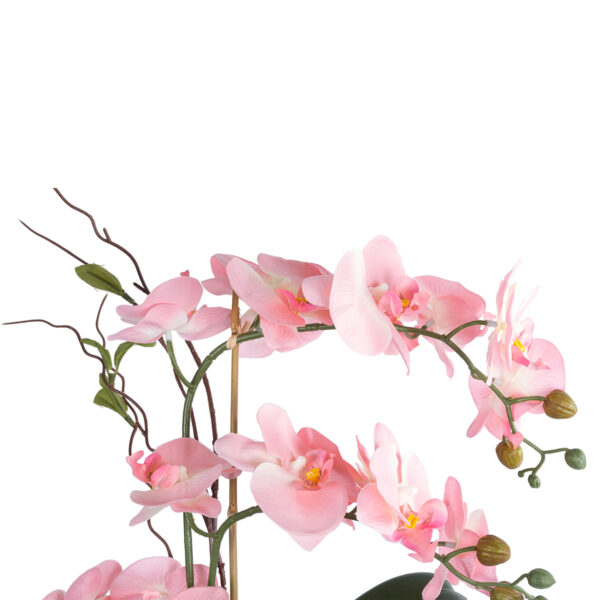 GloboStar® Artificial Garden PINK ORCHID 21126 Διακοσμητικό Φυτό Ροζ Ορχιδέα Υ42cm - Image 3