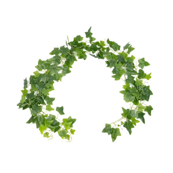 GloboStar® Artificial Garden ENGLISH IVY GARLAND 21146 Τεχνητή Διακοσμητική Αγγλική Γυρλάντα  Φ20 x Υ200cm Σετ 2 τεμαχίων