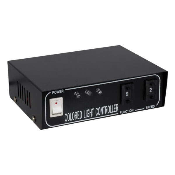 GloboStar® 22612-OVALE RGB Controller - Μεταλλάκτης Τροφοδοσίας AC/DC 230V IP20 για OVALE 120° Degree Neon Flex LED RGB 4 Pin Max 1500W - Έως 100 Μέτρα - Image 2