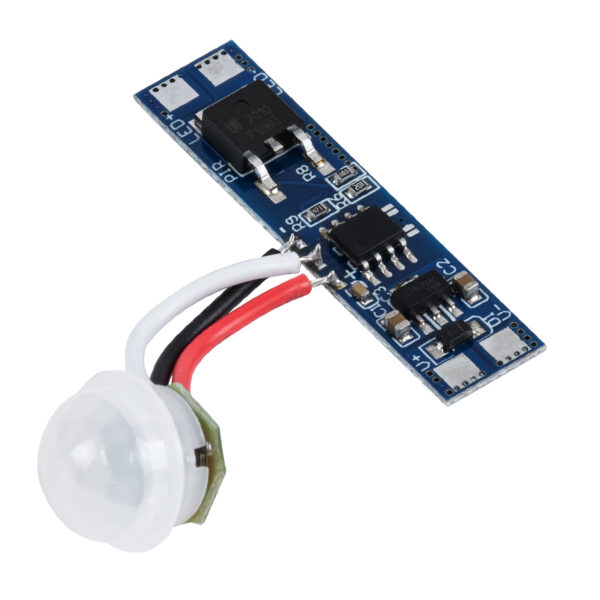 GloboStar® SENSOR-PROFILE 70692 Mini PIR Ανιχνευτής-Αισθητήρας Κίνησης Modular για Προφίλ Αλουμινίου - DC 5-24V 1 x 8A 192W - Max 8A 192W - IP20 - Γωνία Ανίχνευσης 180° & Απόσταση Ανίχνευσης 3 Μέτρα με 30 Sec Χρόνο Αναμονής -  Μ4.3 x Π1 x Υ1.5cm - 2 Χρόνια Εγγύηση