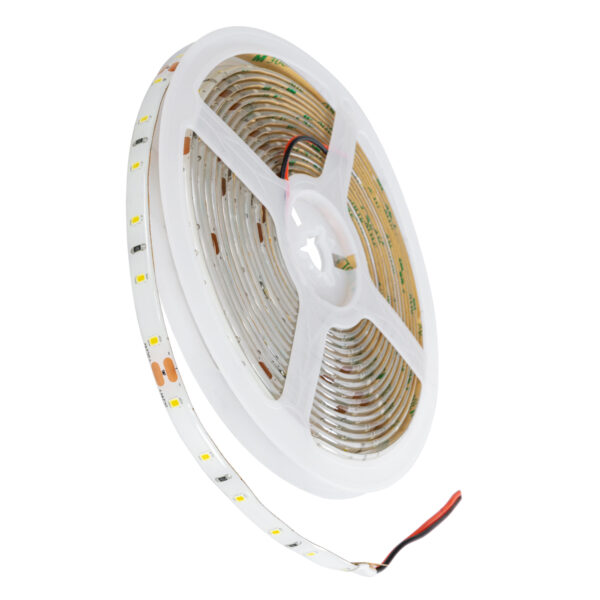 GloboStar® LILAC 70301 Ταινία LED 6W/m 690lm/m 120° DC 24V Αδιάβροχη IP65 - 60 x SMD 2835 LED Chip/Μέτρο - Μ5000 x Π8 x Υ2mm - Ρολό 5 Μέτρων - Φυσικό Λευκό 4500K - 5 Χρόνια Εγγύηση