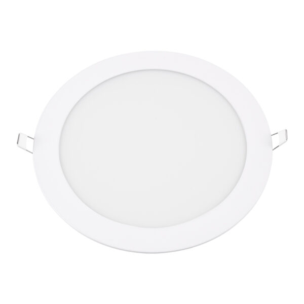 GloboStar® 60188 Χωνευτό LED Panel Φ22cm 20W 2180lm 120° AC 220-240V IP20 Φ22.2 x Υ1.9cm Ψυχρό Λευκό 6000K - 3 Years Warranty - Image 2