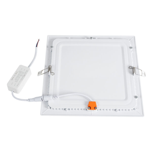 GloboStar® 60197 Χωνευτό LED Panel 20W 2180lm 120° AC 220-240V IP20 Μ22.5 x Π22.5 x Υ1.9cm Ψυχρό Λευκό 6000K - 3 Χρόνια Εγγύηση - Image 5