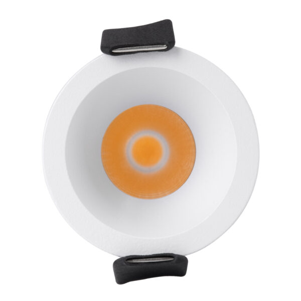 GloboStar® MICRO-S 60237 Χωνευτό LED Spot Downlight TrimLess Φ4cm 5W 625lm 38° AC 220-240V IP20 Φ4 x Υ5.9cm - Στρόγγυλο - Λευκό - Θερμό Λευκό 2700K - Bridgelux COB - 5 Years Warranty - Image 5