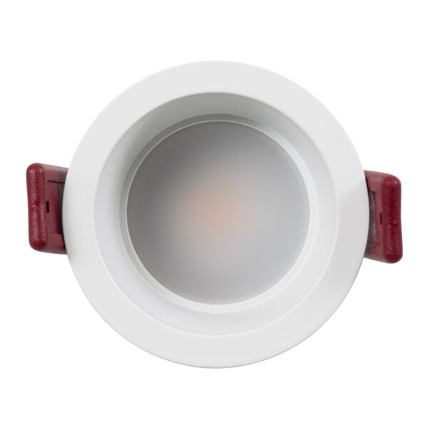 GloboStar® IP 60344 Χωνευτό LED Spot Downlight TrimLess Μπάνιου & WC Φ6.6cm 7W 750lm 45° AC 220-240V IP44 Φ6.6 x Υ5.3cm - Στρόγγυλο - Λευκό - Φυσικό Λευκό 4500K - Bridgelux COB - TÜV Certified Driver - 5 Years Warranty - Image 5