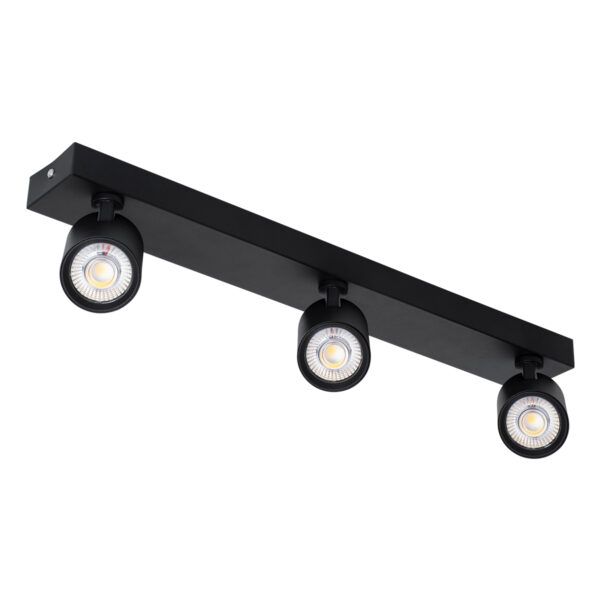 GloboStar® LEONARDO 60348 Μοντέρνο Φωτιστικό Οροφής Ράγα με Κινούμενα Σποτ LED Spot Downlight 30W 3600lm 60° AC 220-240V IP20 Μ52 x Π7 x Υ11.8cm - Μαύρο - Φυσικό Λευκό 4500K - Bridgelux COB - 5 Years Warranty - Image 3