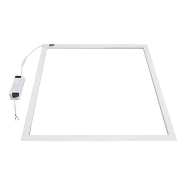 GloboStar® 60368 Χωνευτό LED Panel Linear Frameless Super Slim 60x60cm 48W 5760lm 120° CRI≥85Ra AC 220-240V IP44 Μ60 x Π60 x Υ1.5cm - Ψυχρό Λευκό 6000K - TÜV Certified Driver - 5 Years Warranty - Image 6