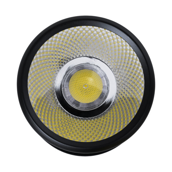 GloboStar® DETRONIC 60503 Επιφανειακό Κινούμενο Spot Downlight LED 10W 1350lm 24° AC 220-240V IP20 Φ9cm x Υ16cm - Στρόγγυλο - Μαύρο - Ψυχρό Λευκό 6000K - Bridgelux COB - TÜV Certified Driver - 5 Χρόνια Εγγύηση - Image 2