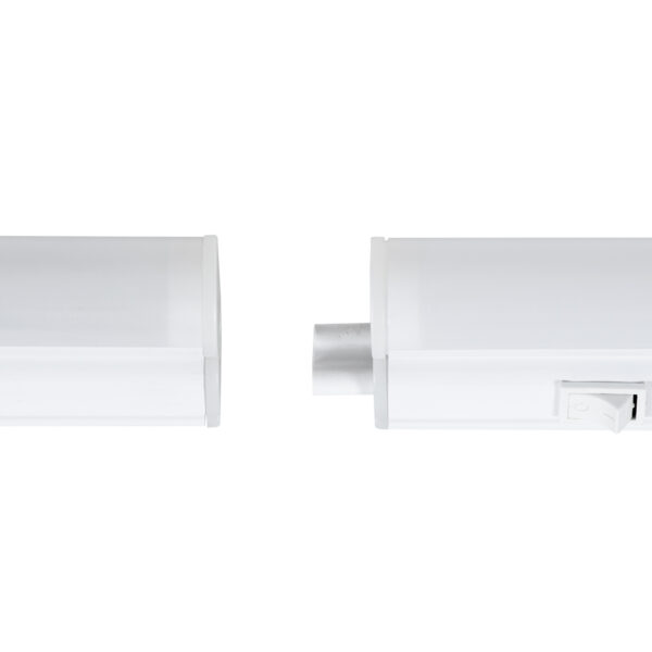 GloboStar® TUBO 60784 Γραμμικό Φωτιστικό Οροφής Linear LED Τύπου T5 Επεκτεινόμενο 5.5W 550lm 180° AC 220-240V IP20 Πάγκου Κουζίνας με Διακόπτη On/Off Μ30 x Π2.2 x Υ3.5cm Ψυχρό Λευκό 6000K - Λευκό - 3 Years Warranty - Image 9