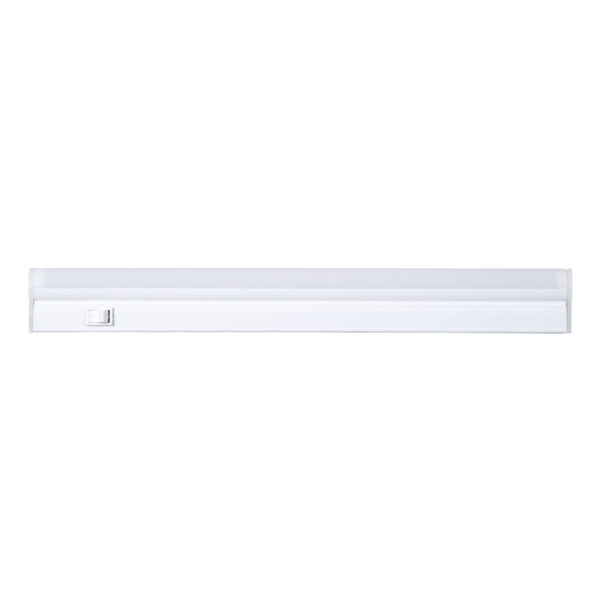 GloboStar® TUBO 60784 Γραμμικό Φωτιστικό Οροφής Linear LED Τύπου T5 Επεκτεινόμενο 5.5W 550lm 180° AC 220-240V IP20 Πάγκου Κουζίνας με Διακόπτη On/Off Μ30 x Π2.2 x Υ3.5cm Ψυχρό Λευκό 6000K - Λευκό - 3 Years Warranty - Image 3