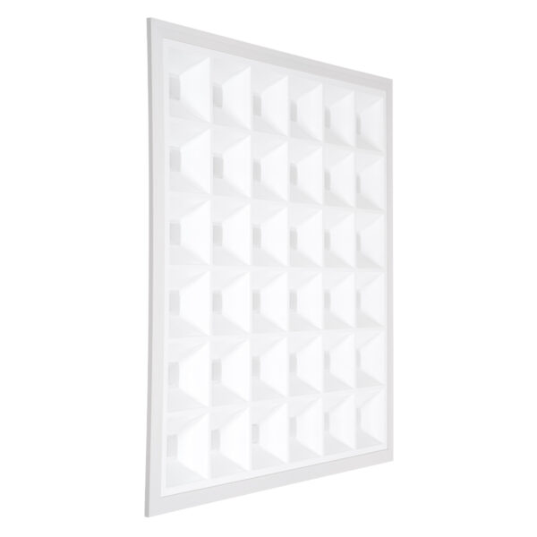 GloboStar® ZEUS 60968 Χωνευτό LED Panel 60x60cm 48W 7440lm 120° CRI≥86Ra UGR<19 Anti-Glare Shield Diffuser AC 220-240V IP44 Μ60 x Π60 x Υ3.3cm - Ψυχρό Λευκό 6000K - Bridgelux High Lumen Chips - TÜV Certified Driver - 5 Years Warranty - Image 5