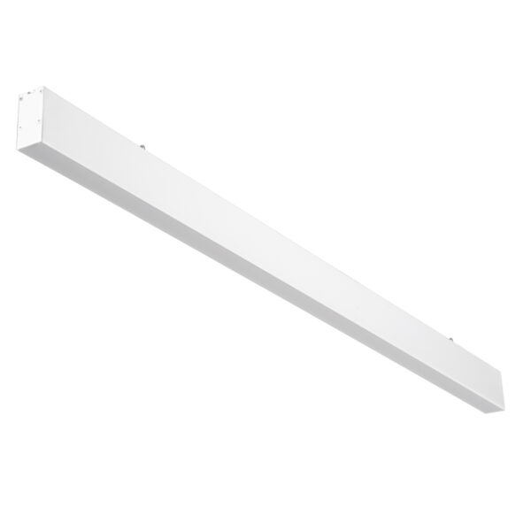 GloboStar® FELIX 61029-S Γραμμικό Φωτιστικό Οροφής Linear LED CCT 54W 6500lm 120° AC 220-240V Μ120 x Π3.5 x Υ7cm - Εναλλαγή Φωτισμού μέσω Τηλεχειριστηρίου All In One Ψυχρό 6000k+Φυσικό 4500k+Θερμό 2700k Dimmable - Λευκό - 3 Years Warranty - Image 2