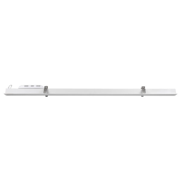 GloboStar® LUCA 61033 Γραμμικό Χωνευτό Φωτιστικό Linear LED CCT 54W 6500lm 120° AC 220-240V Μ121.5 x Π5 x Υ4cm - Εναλλαγή Φωτισμού μέσω Τηλεχειριστηρίου All In One Ψυχρό 6000k+Φυσικό 4500k+Θερμό 2700k Dimmable - Λευκό - 3 Years Warranty - Image 3