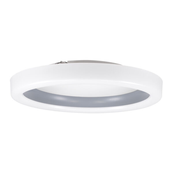 GloboStar® ARIANA 61036 Πλαφονιέρα Οροφής Κύκλος LED CCT 55W 6376lm 120° AC 220-240V - Εναλλαγή Φωτισμού μέσω Τηλεχειριστηρίου All In One Ψυχρό Λευκό 6000k+Φυσικό Λευκό 4500k+Θερμό Λευκό 2700k Dimmable Φ48cm - Ανθρακί - 3 Years Warranty - Image 3