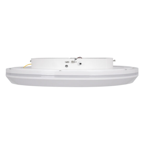 GloboStar® MELINA 61041 Πλαφονιέρα Οροφής Κύκλος LED CCT 55W 6376lm 120° AC 220-240V - Εναλλαγή Φωτισμού μέσω Τηλεχειριστηρίου All In One Ψυχρό Λευκό 6000k+Φυσικό Λευκό 4500k+Θερμό Λευκό 2700k Dimmable Φ48cm - Λευκό - 3 Years Warranty - Image 4