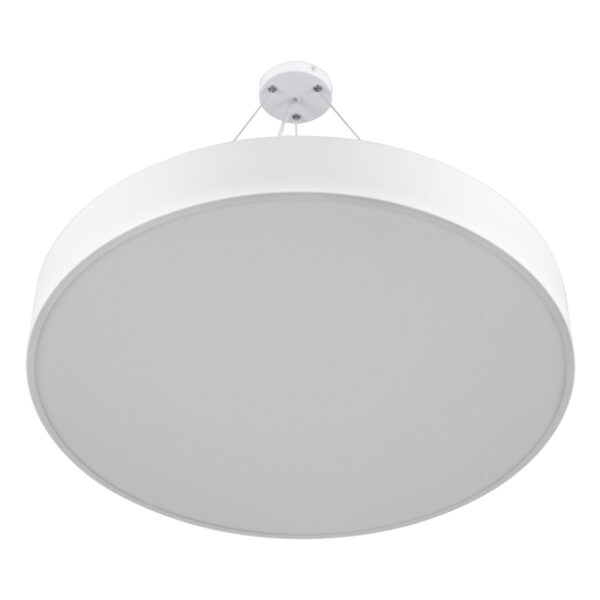 GloboStar® BURTON 61203-P Κρεμαστή Πλαφονιέρα Οροφής LED CCT 75W 8625lm 120° AC 220-240V - Εναλλαγή Φωτισμού μέσω Τηλεχειριστηρίου All In One Ψυχρό 6000k+Φυσικό 4500k+Θερμό 2700k Dimmable Φ60cm - Λευκό - 3 Years Warranty - Image 6