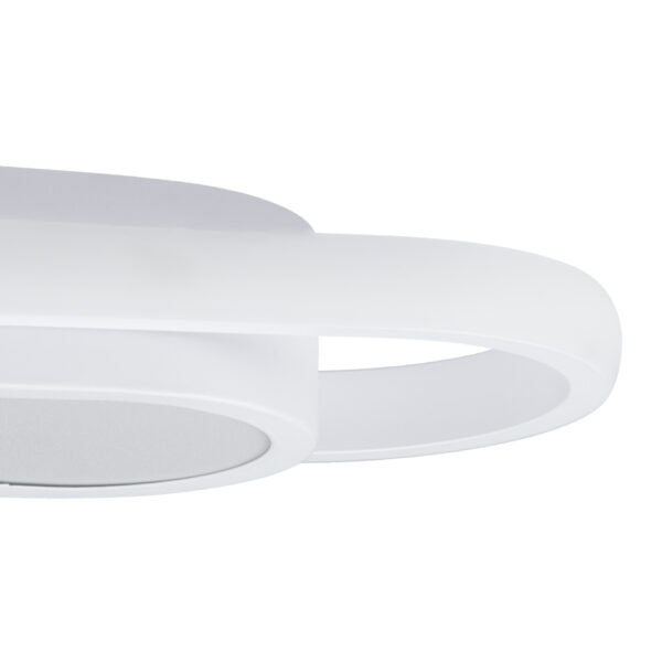 GloboStar® IGOR 61217 Φωτιστικό Οροφής Linear Design LED CCT 24W 2880lm 210° AC 220-240V - Εναλλαγή Φωτισμού μέσω Διακόπτη On/Off All In One Ψυχρό 6000k+Φυσικό 4500k+Θερμό 2700k Μ41 x Π13 x Υ4.5cm - Λευκό - 3 Years Warranty - Image 6