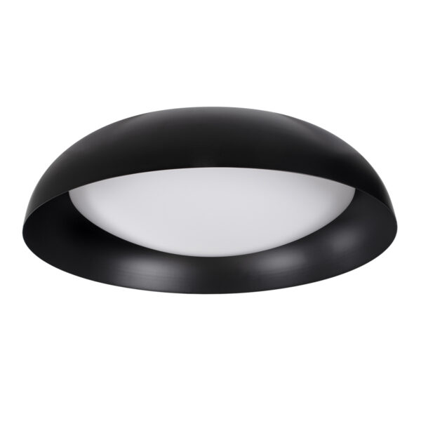 GloboStar® ANATOLIA 61264 Πλαφονιέρα Οροφής LED CCT 75W 8625lm 120° AC 220-240V - Εναλλαγή Φωτισμού μέσω Τηλεχειριστηρίου All In One Ψυχρό 6000k+Φυσικό 4500k+Θερμό 2700k Dimmable Φ60cm - Μαύρο - 3 Years Warranty - Image 3